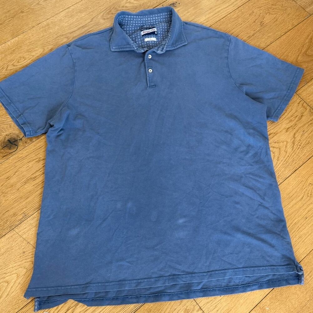 johnnie-O Hangin’ Out Polo Shirt Men’s XL Blue